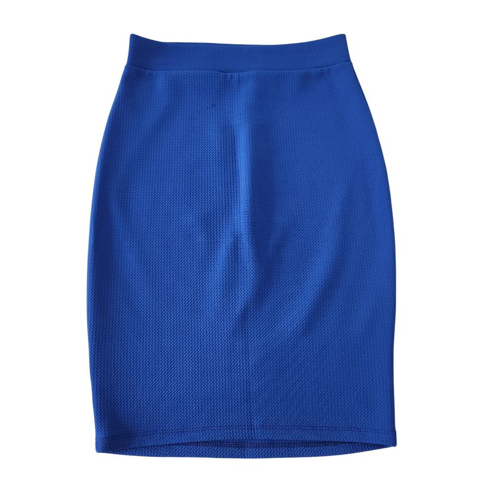 Stylish Pencil Skirt in Dark Blue Size S - Picture 2 of 5